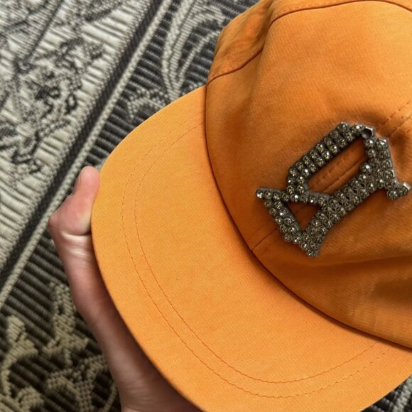 Vintage Galliano 11/5 y2k Rhinestones Hat - Picture 6 of 12